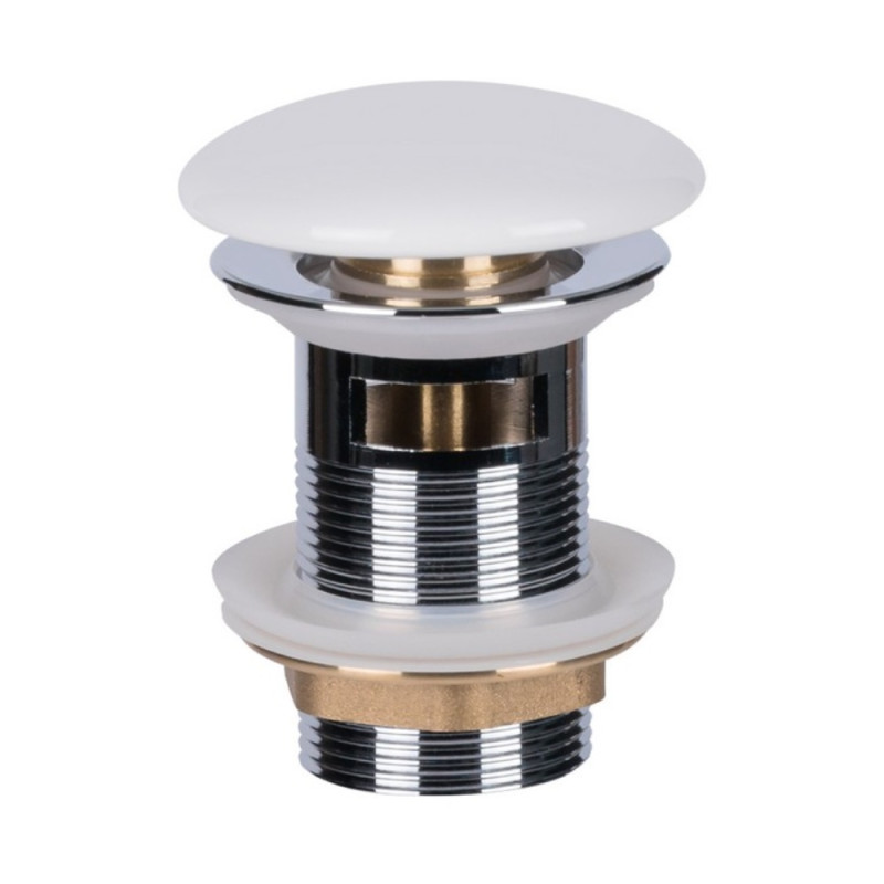 Раковина Qtap Albatross 600х460х180 White з донним клапаном QT01113060CW