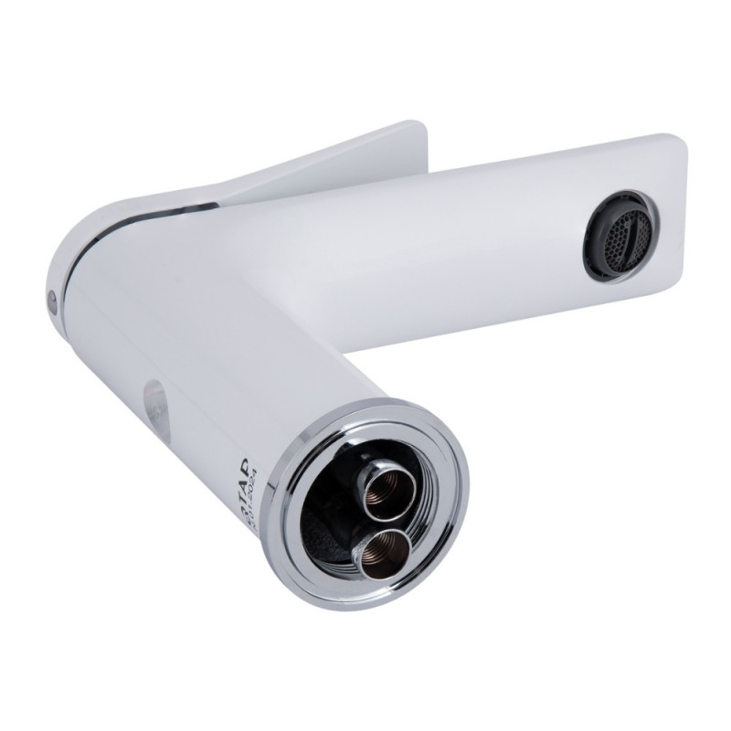 Змішувач для раковини Qtap Presto QTPRE270CRW45576 Chrome/White
