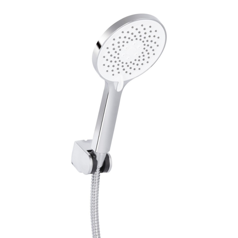 Змішувач для ванни Qtap Cardinal (з душовим гарнітуром) QTCAR259CRM45656 Chrome