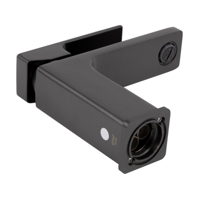 Змішувач для раковини Qtap Gemini (з гігієнічним душем) QTGEM272GMB45692 Gunmetal Black PVD