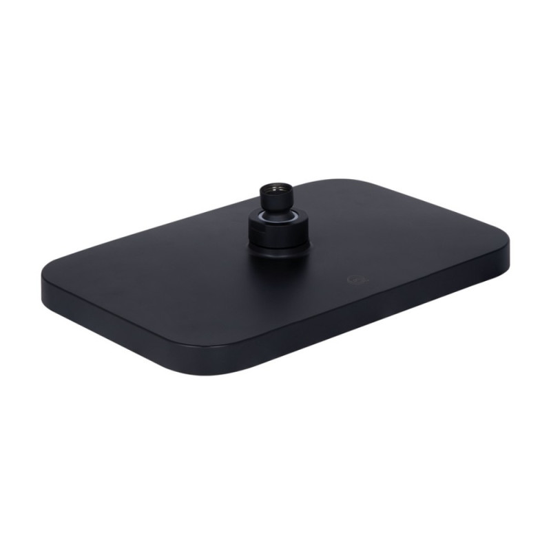 Лійка для верхнього душу Qtap Hlavova 300x200 мм прямокутна QTHLA107BLM45783 Black Matt