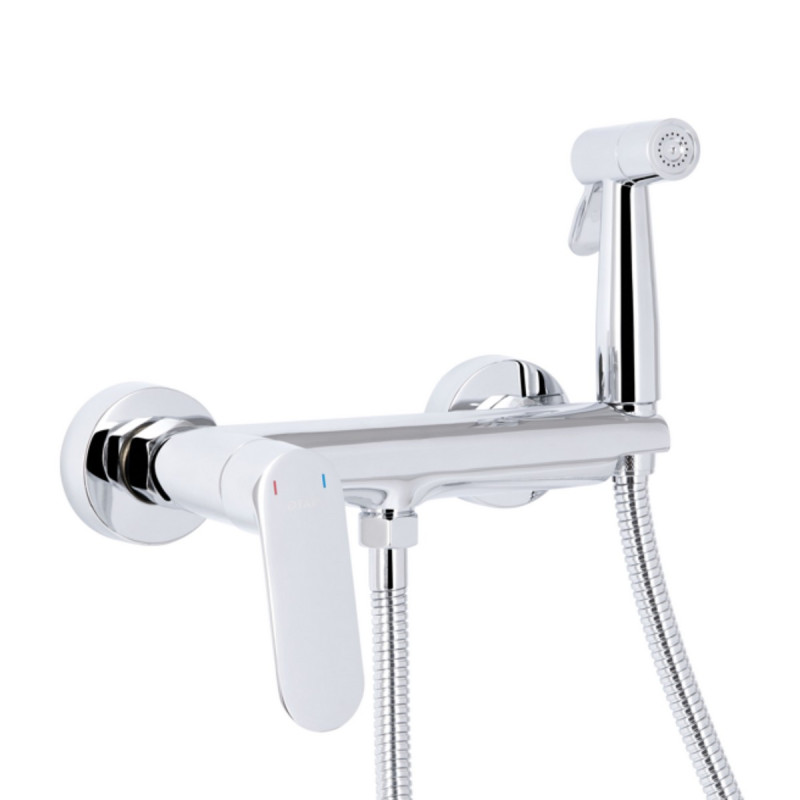 Змішувач для гігієнічного душу Qtap Evia QTEVI262CRM47582 Chrome