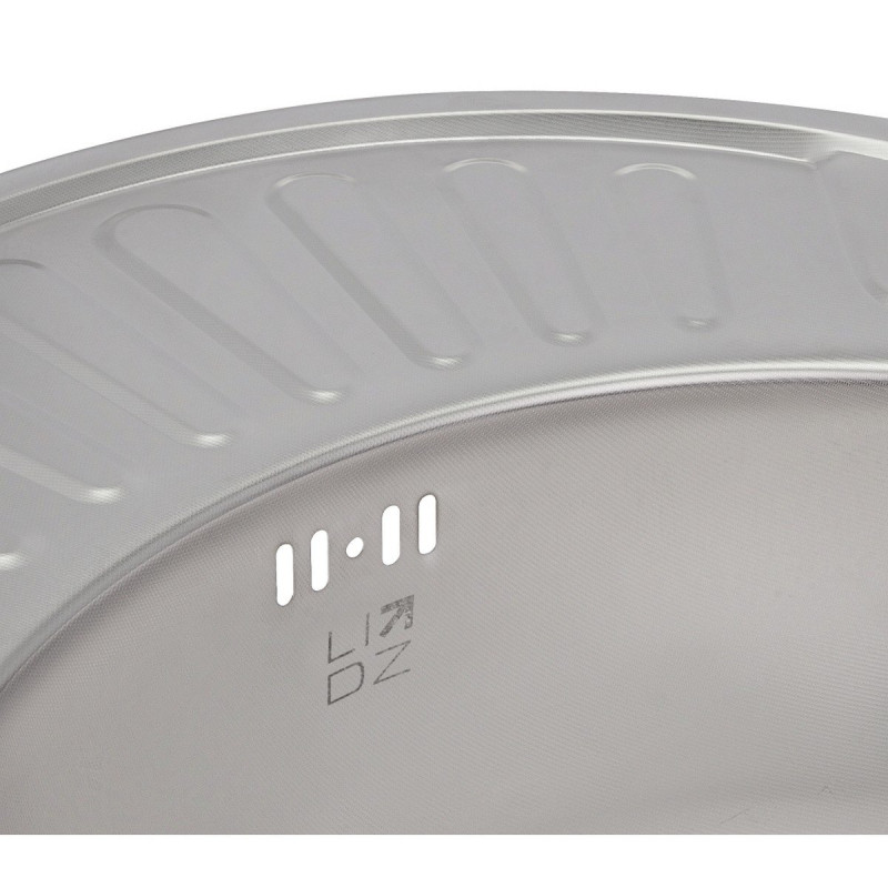 Кухонная мойка Lidz 5745 0,8 мм Micro Decor (LIDZ5745MDEC)