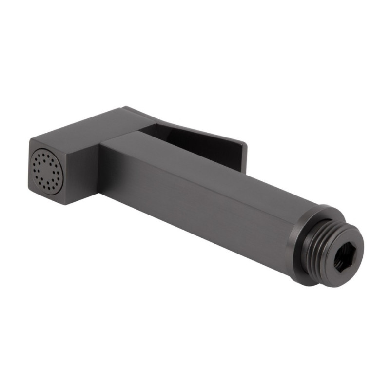 Змішувач для раковини Qtap Gemini (з гігієнічним душем) QTGEM272GMB45692 Gunmetal Black PVD