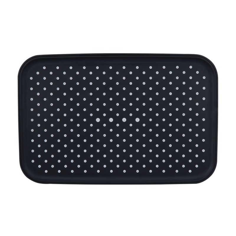Лійка для верхнього душу Qtap Hlavova 300x200 мм прямокутна QTHLA107BLM45783 Black Matt