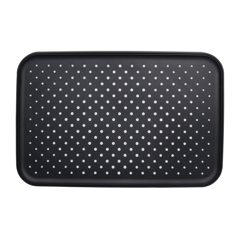 Лійка для верхнього душу Qtap Hlavova 330х220 мм прямокутна QTHLA107BLM45945 Black Matt