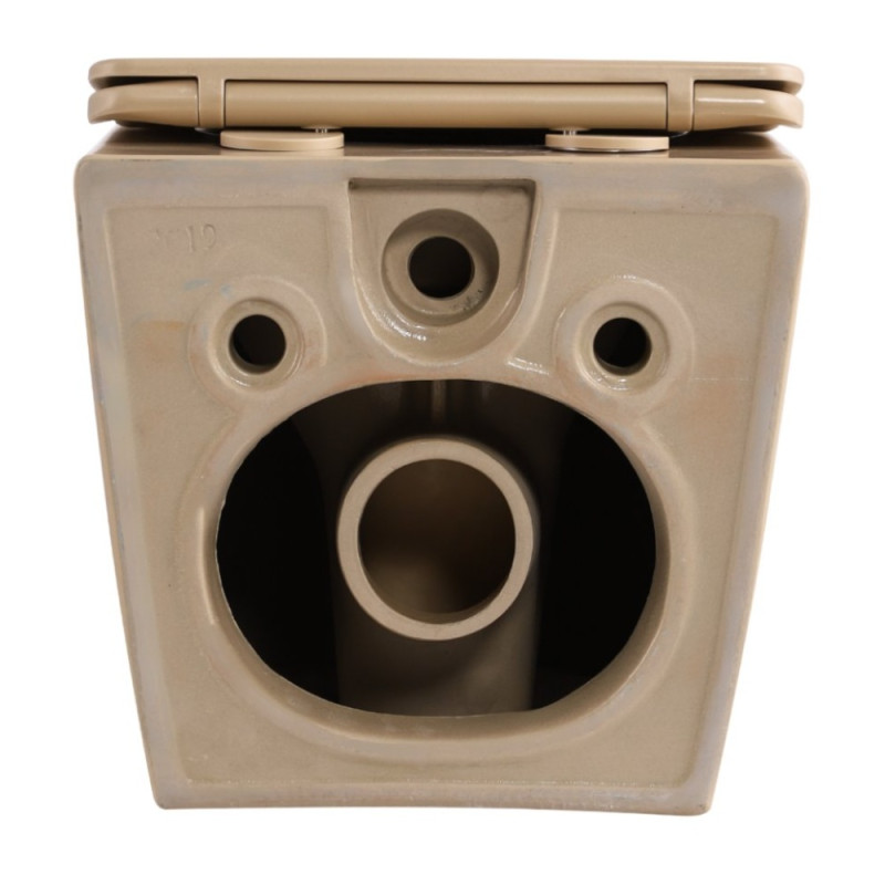 Унітаз підвісний Robin Ultra Quiet 490×365×325 мм, Beige, з сидінням Slim Duroplast / Soft-close / Quick Release QT13332381АSSB Qtap