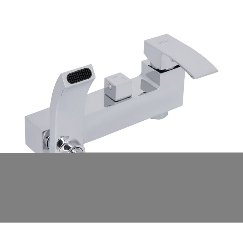 Душова система універсальна Qtap Swan Cascada на три споживача (з виливом) QTSWA111CRM45566 Chrome