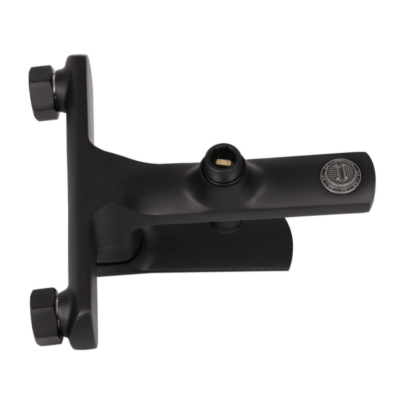 Смеситель для ванны Qtap Slavonice QTSLA259BLM45918 Black Matt