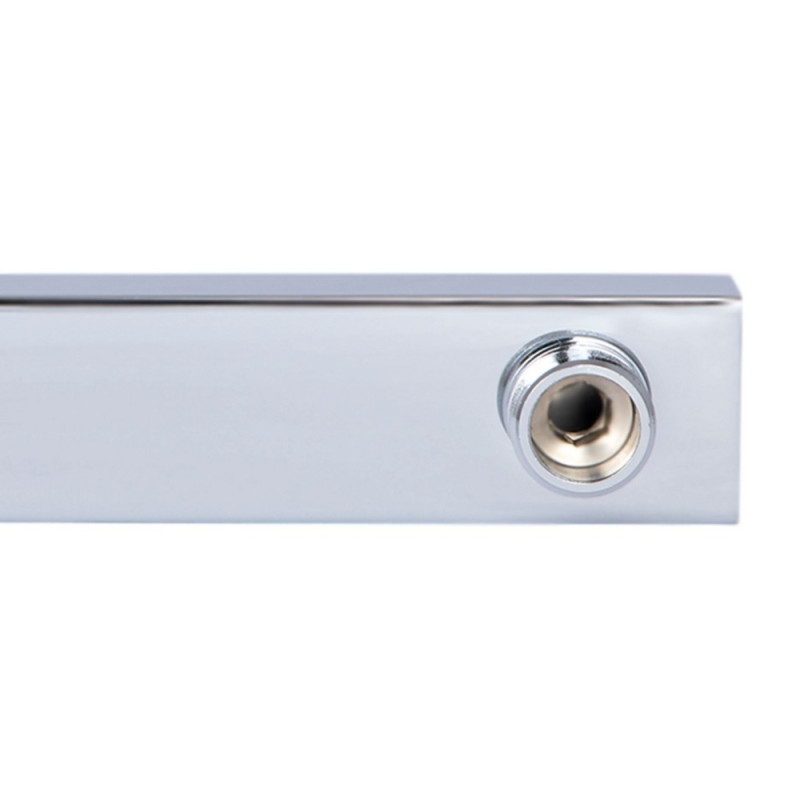 Кронштейн для верхнего душа Qtap Trubice 400 мм прямоугольный QTTRU120CRM45928 Chrome