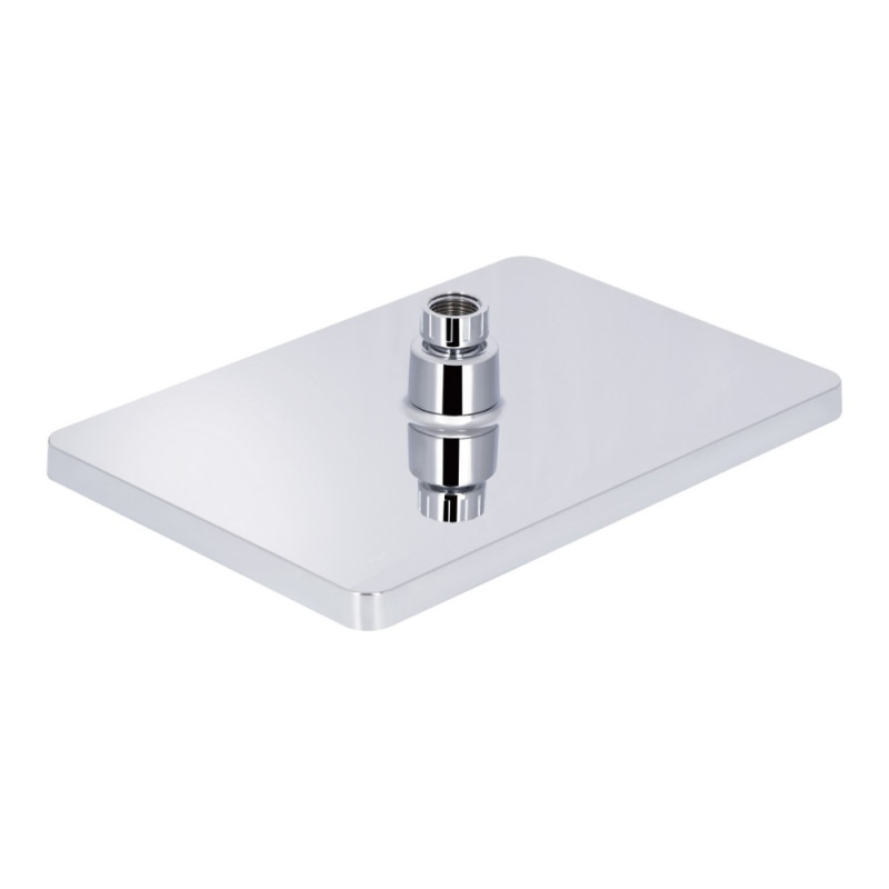 Лійка для верхнього душу Qtap Hlavova 280x190 мм прямокутна QTHLA107CRM45946 Chrome
