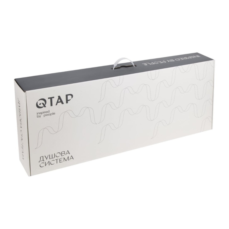 Душова система універсальна Qtap Stenava New на три споживача (з виливом) QTSTE111CRM45538 Chrome