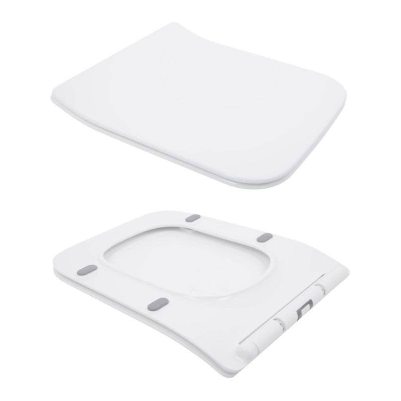 Унитаз-компакт Qtap Crow Eco безободковый с сиденьем Soft-close QTCRO27W48750