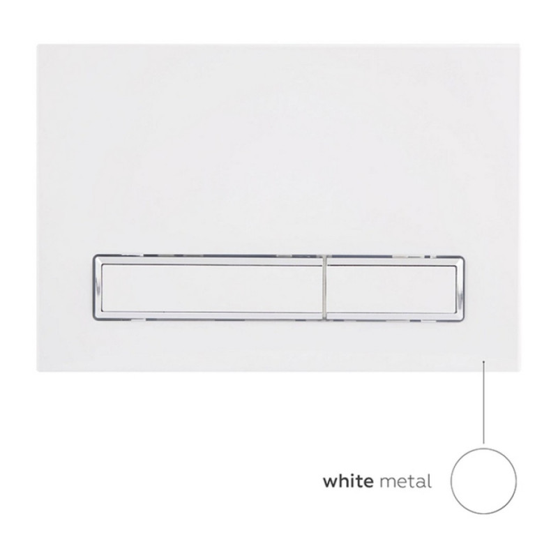 Готове рішення Qtap для ванної кімнати: підвісний унітаз Tern Rimless 490x340x350 + комплект інсталяції Nest 4 в 1 (лінійна клавіша White)
