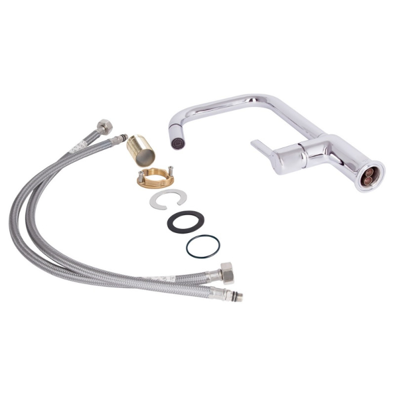 Смеситель для кухни Qtap Cardinal QTCAR344CRM45658 Chrome