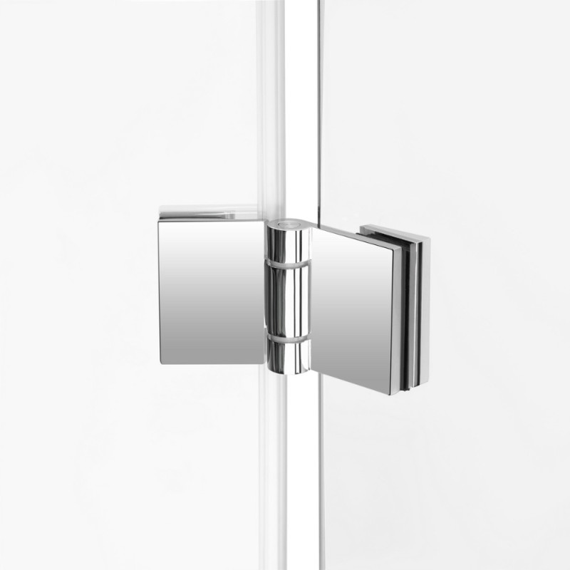 Душевая кабина Qtap Capricorn CRM10128RC6 120x80 см, стекло Clear 6 мм, покрытие CalcLess без поддона