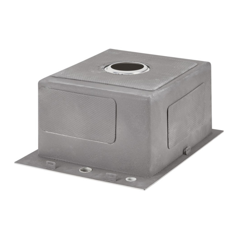 Мойка для кухни интегрированная Lidz Handmade H4050 (LDH4050BRU39258) Brushed Steel 3,0/1,0 мм