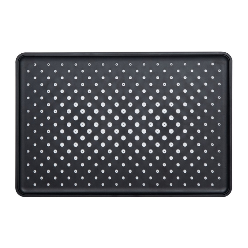 Лійка для верхнього душу Qtap Hlavova 280x190 мм прямокутна QTHLA107BLM45947 Black Matt