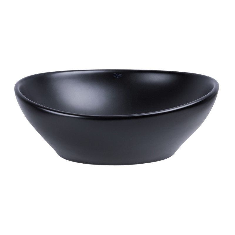 Раковина-чаша Qtap Dove 415x340x140 Matt black QT06116062AMB