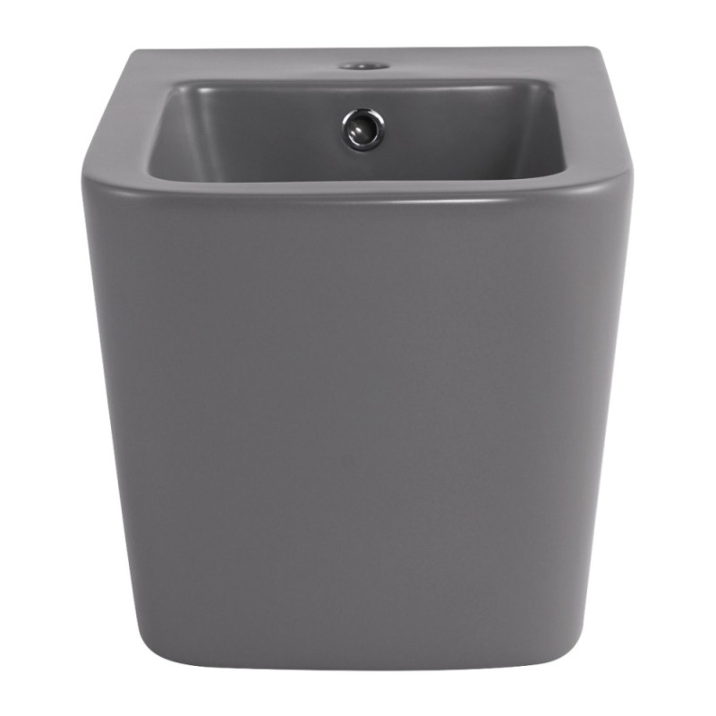 Біде підвісне  Qtap Tern 520x350x330 мм, Stone grey QT17551303GSG