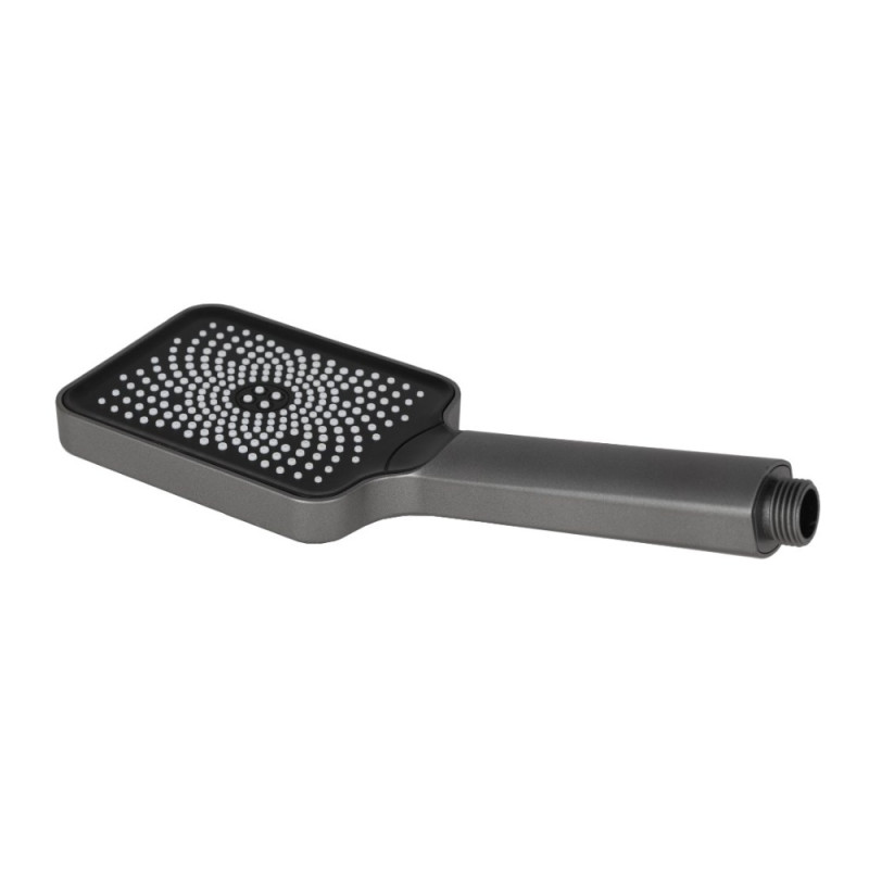 Лійка для ручного душу Lidz Niagara 33 145x95 мм прямокутна LDNIA33GRP48538 Graphite