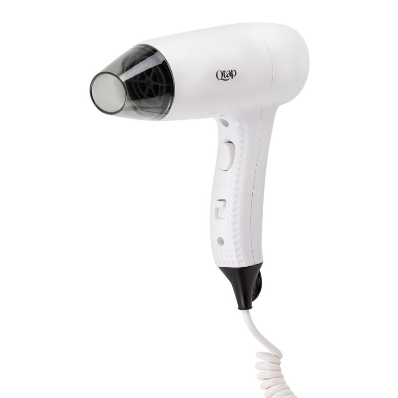 Фен із тримачем Qtap Pohodli 1200 Вт QTF1200ROP White (Pobut)