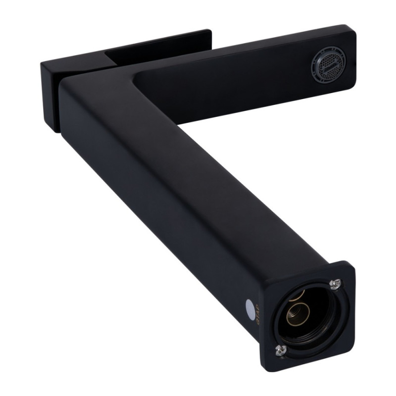 Змішувач для раковини Qtap Gemini високий QTGEM269BLM45678 Black Matt