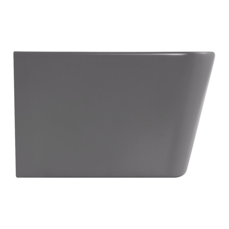 Біде підвісне  Qtap Tern 520x350x330 мм, Stone grey QT17551303GSG