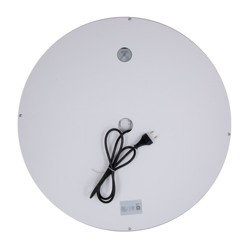 Дзеркало Qtap Mideya R600 з LED-підсвічуванням Touch, з антизапотіванням, димером QT2078F803W