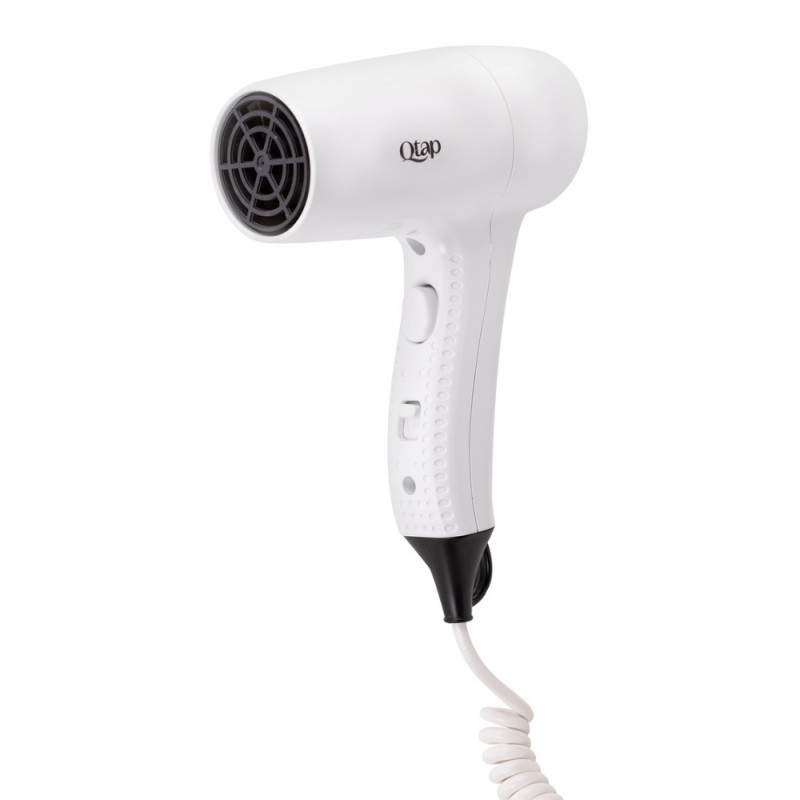 Фен із тримачем Qtap Pohodli 1200 Вт QTF1200ROP White (Pobut)