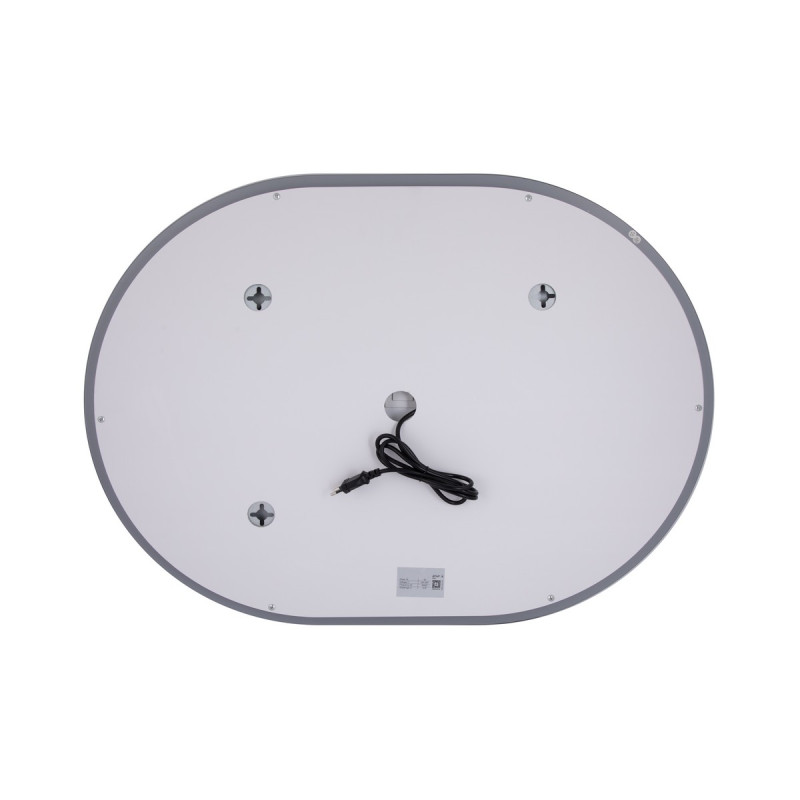 Дзеркало Qtap Gemini 600х800 з LED-підсвічуванням Touch, з антизапотіванням, з димером, рег. темп. кольору (3000-6500K) Reverse QT2578R6080