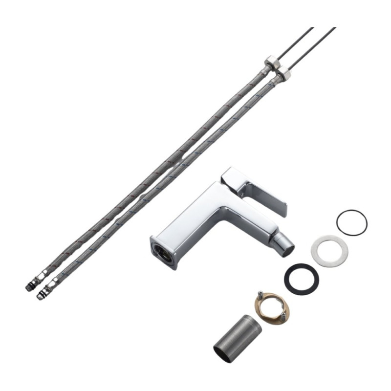 Змішувач латунний для біде Lidz Orion 001AF (k25) LDORI001AFCRM48095 Chrome