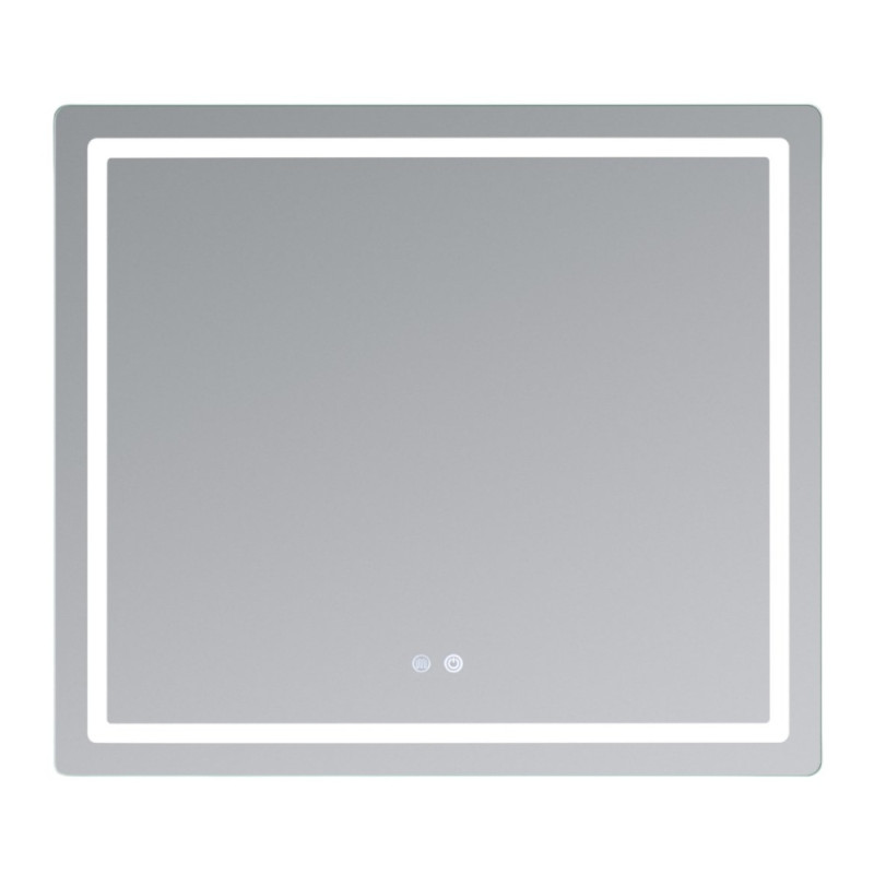 Дзеркало Qtap Mideya (MI2)  800х700 з LED-підсвічуванням Touch, з антизапотіванням, з димером, рег. яскравості QT2078NCF807048476