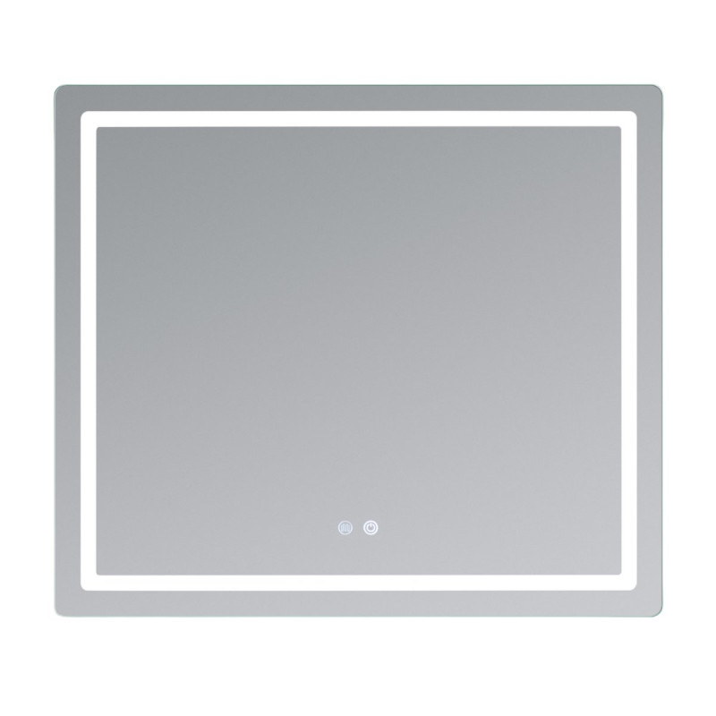 Дзеркало Qtap Mideya (MI2)  800х700 з LED-підсвічуванням Touch, з антизапотіванням, з димером, рег. яскравості QT2078NCF807048476