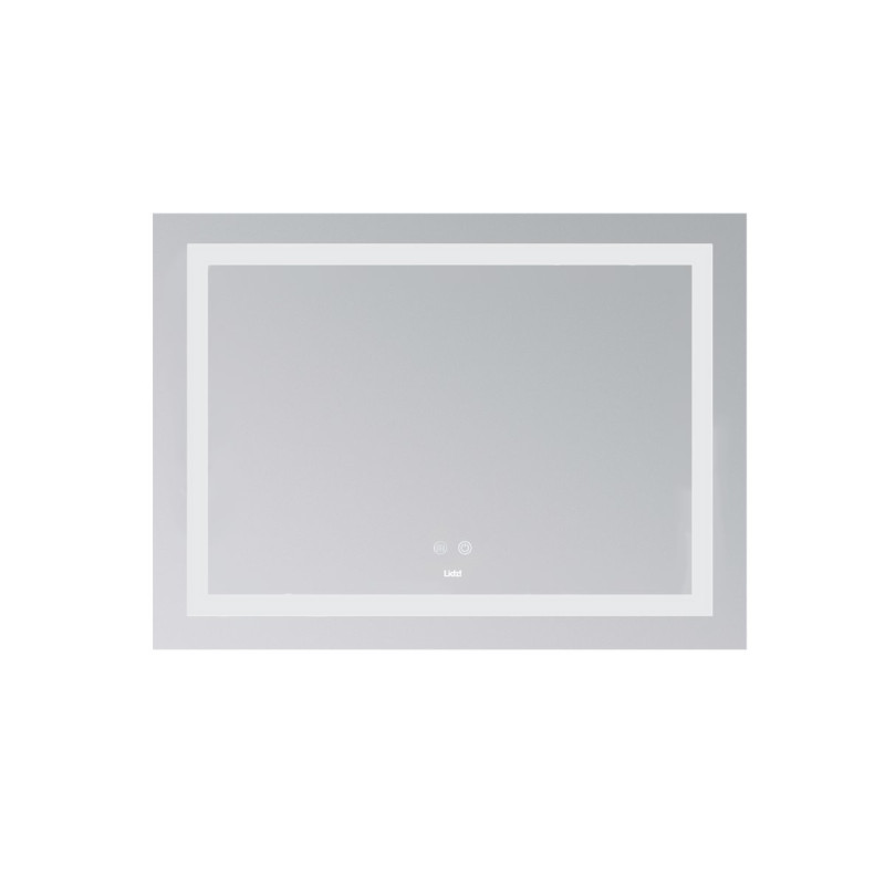 Зеркало Lidz Kubis (KU1) 700х500 с LED-подсветкой Touch, с антизапотеванием, с диммером, рег. яркости LD78LF90448485