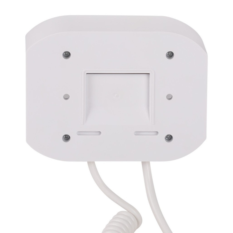 Фен із тримачем Qtap Pohodli 1200 Вт QTF1200ROP White (Pobut)