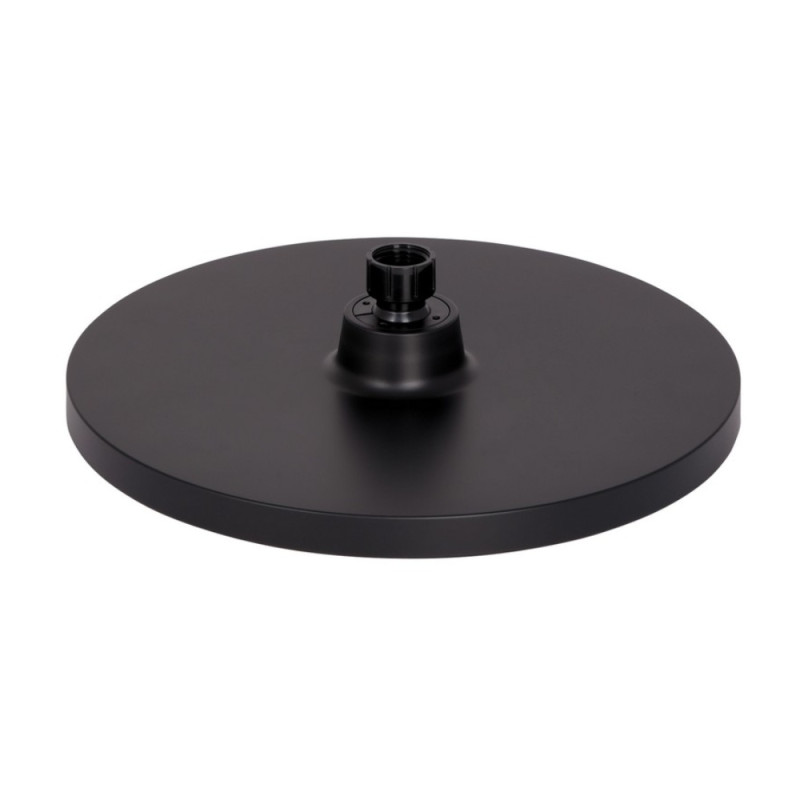 Лійка для верхнього душу Qtap Hlavova D 250 мм округла QTHLA107BLM45949 Black Matt
