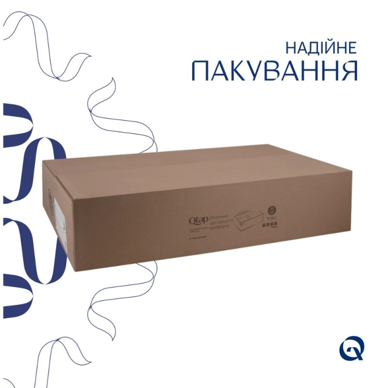 Раковина Qtap Albatross  820х460х180 White QT01113080CW1