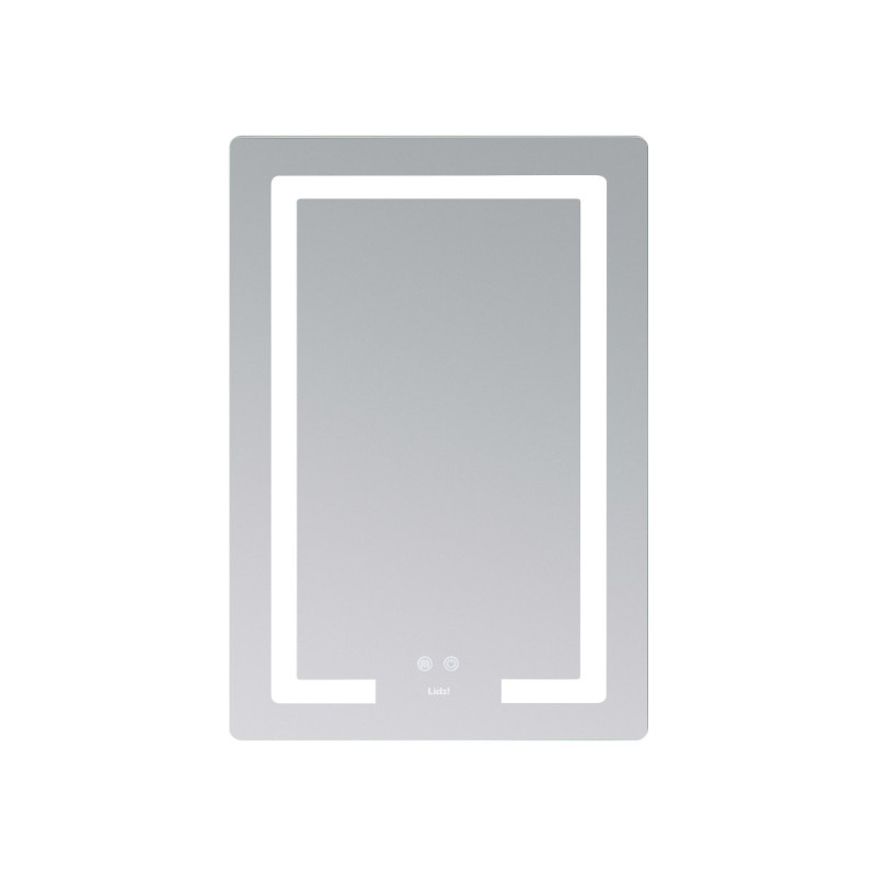 Дзеркало Lidz Kubis (KU2) 600х800 з LED-підсвічуванням Touch, з антизапотіванням, з димером, рег. яскравості LD78LF937608048449