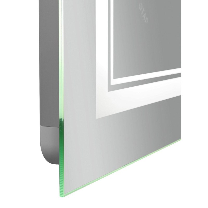Дзеркало Qtap Cardinal (CA1) 800х600 з LED-підсвічуванням Touch, з антизапотіванням, з димером, рег. темп. кольору (3000-6500K) Reverse QT0478C8060