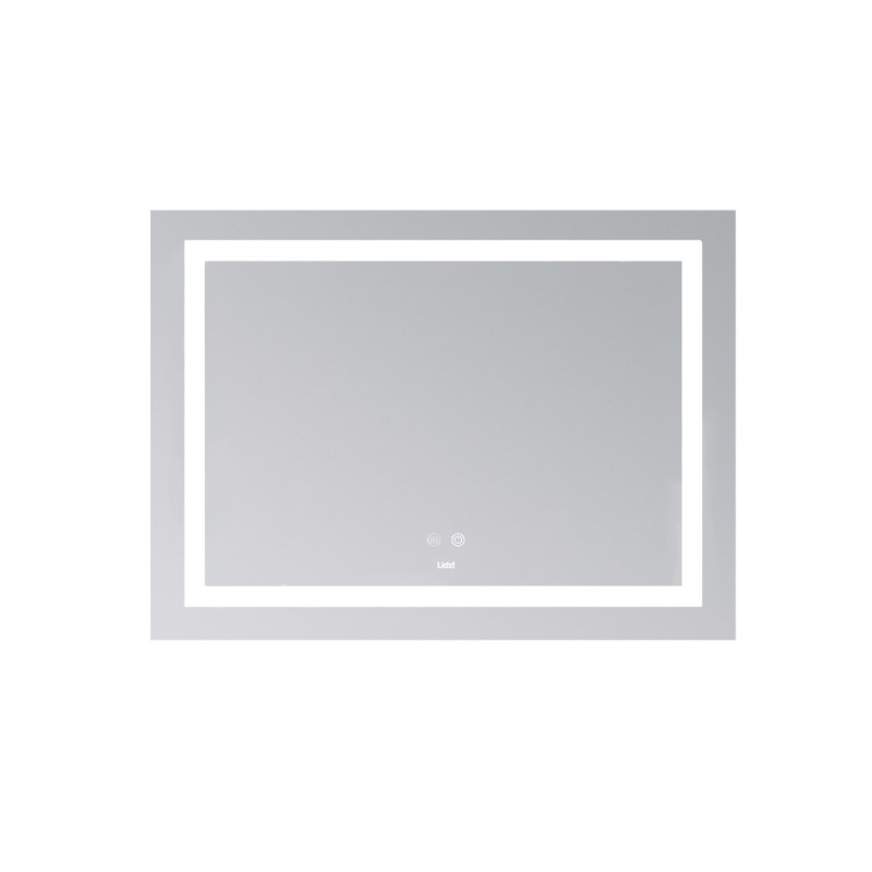 Зеркало Lidz Kubis (KU1) 700х500 с LED-подсветкой Touch, с антизапотеванием, с диммером, рег. яркости LD78LF90448485