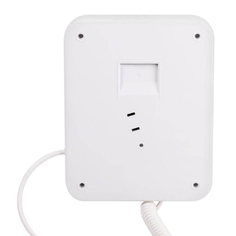 Фен із тримачем Qtap Pohodli 1200 Вт QTF1200RNP White (Pobut)