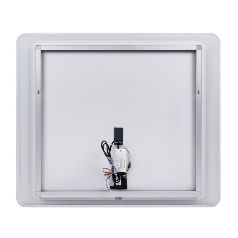 Дзеркало Qtap Leo 800х700 з LED-підсвічуванням Touch, димер, рег. яскравості QT117814187080W