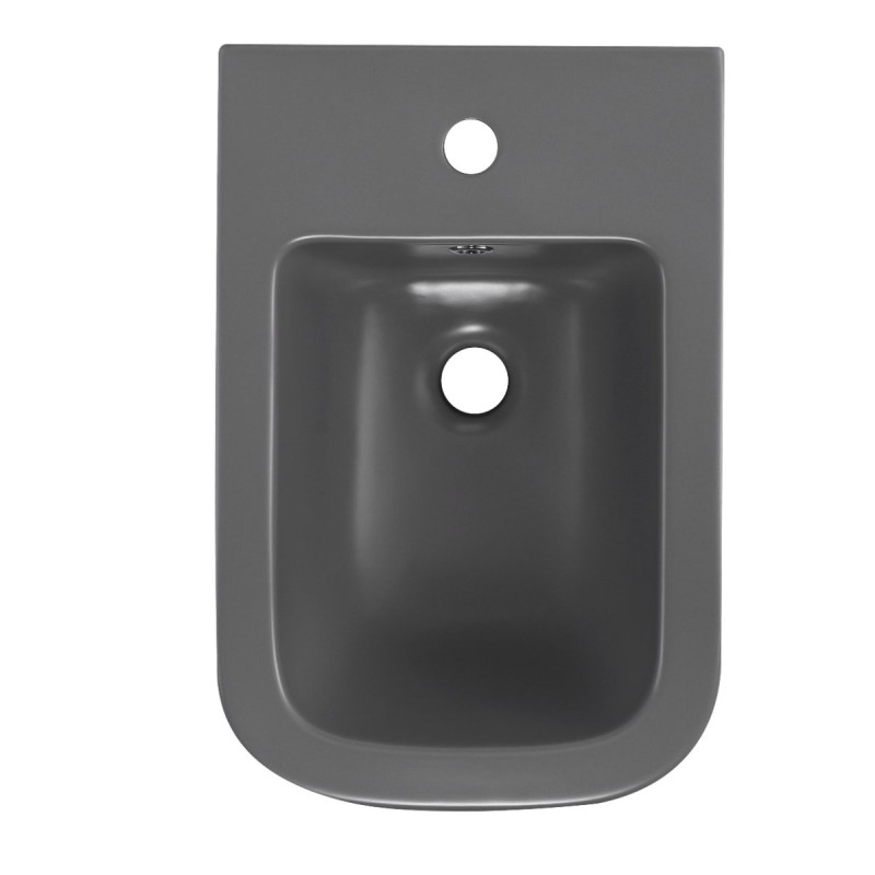 Біде підвісне  Qtap Tern 520x350x330 мм, Stone grey QT17551303GSG