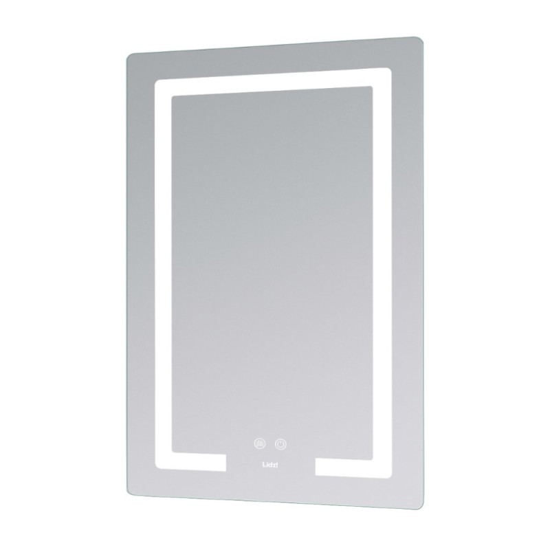 Дзеркало Lidz Kubis (KU2) 600х800 з LED-підсвічуванням Touch, з антизапотіванням, з димером, рег. яскравості LD78LF937608048449