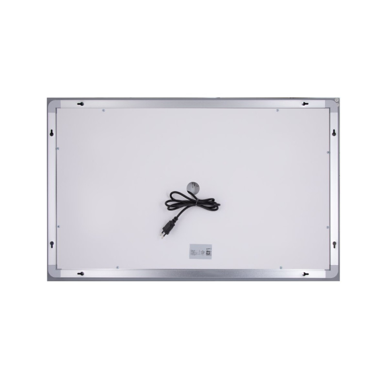 Зеркало Qtap Cardinal (CA2) 800х600 с LED-подсветкой Touch, с антизапотеванием, с диммером, рег. темп. цвета (3000-6500K) Reverse QT0478C806048457
