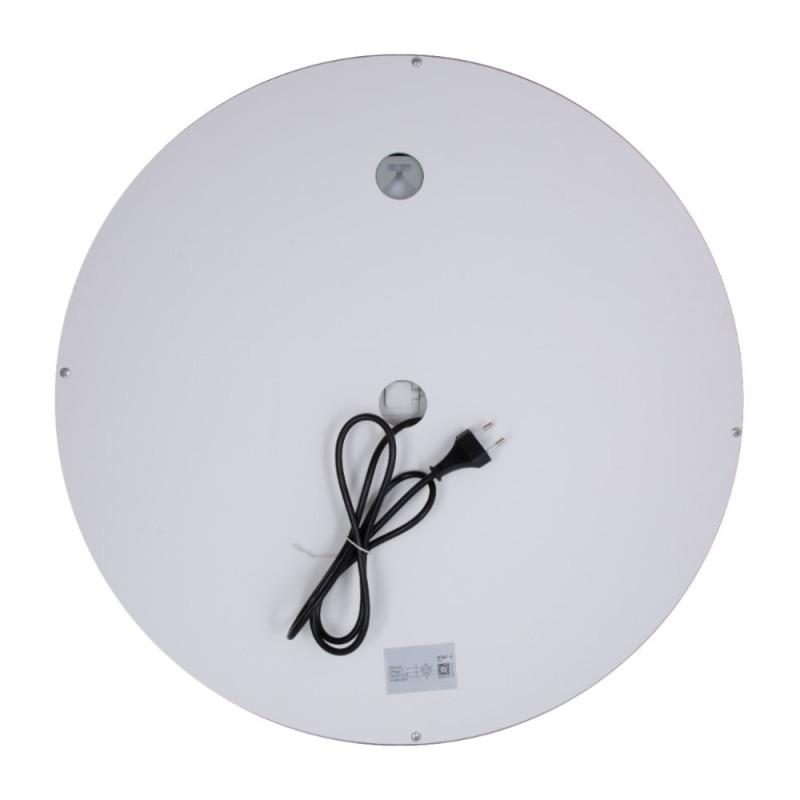 Дзеркало Qtap Mideya (MI6) R700 з LED-підсвічуванням Touch, з антизапотіванням, димером, рег. яскравості QT2078NCR7070W