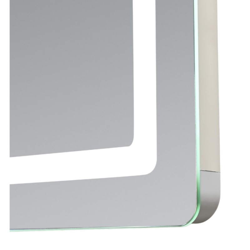Дзеркало Qtap Mideya (MI2)  800х700 з LED-підсвічуванням Touch, з антизапотіванням, з димером, рег. яскравості QT2078NCF807048476