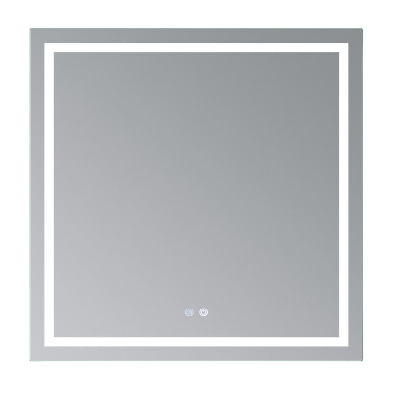 Зеркало Qtap Mideya (MI1) 800x800 с LED-подсветкой Touch, с антизапотеванием, диммером, рег. яркости QT2078NCF808048477