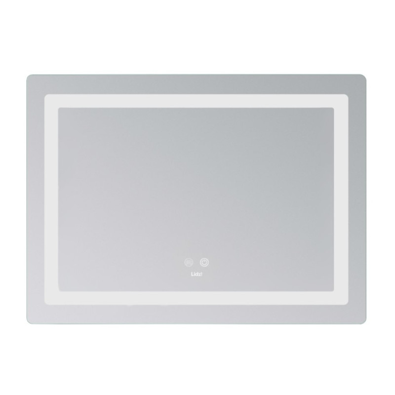 Дзеркало Lidz Kubis (KU2) 700х500 з LED-підсвічуванням Touch, з антизапотіванням, з димером, рег. яскравості LD78LF90448486